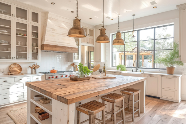 Interstate Custom Kitchen & Bath, Inc installs butcher block countertops