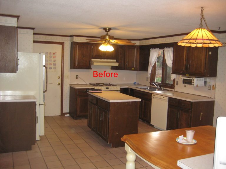 Kitchen remodel before