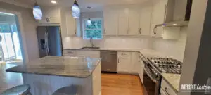 An Inviting Cabinet Refacing Project in Southampton, MA