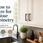 How to Care for Your Cabinetry: A Complete Maintenance Guide