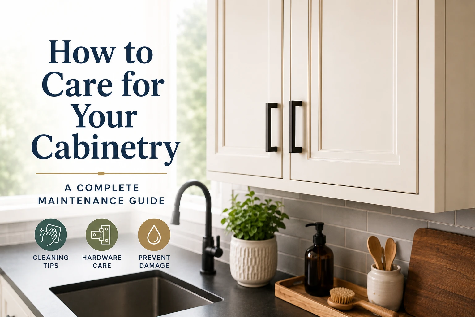 You are currently viewing How to Care for Your Cabinetry: A Complete Maintenance Guide